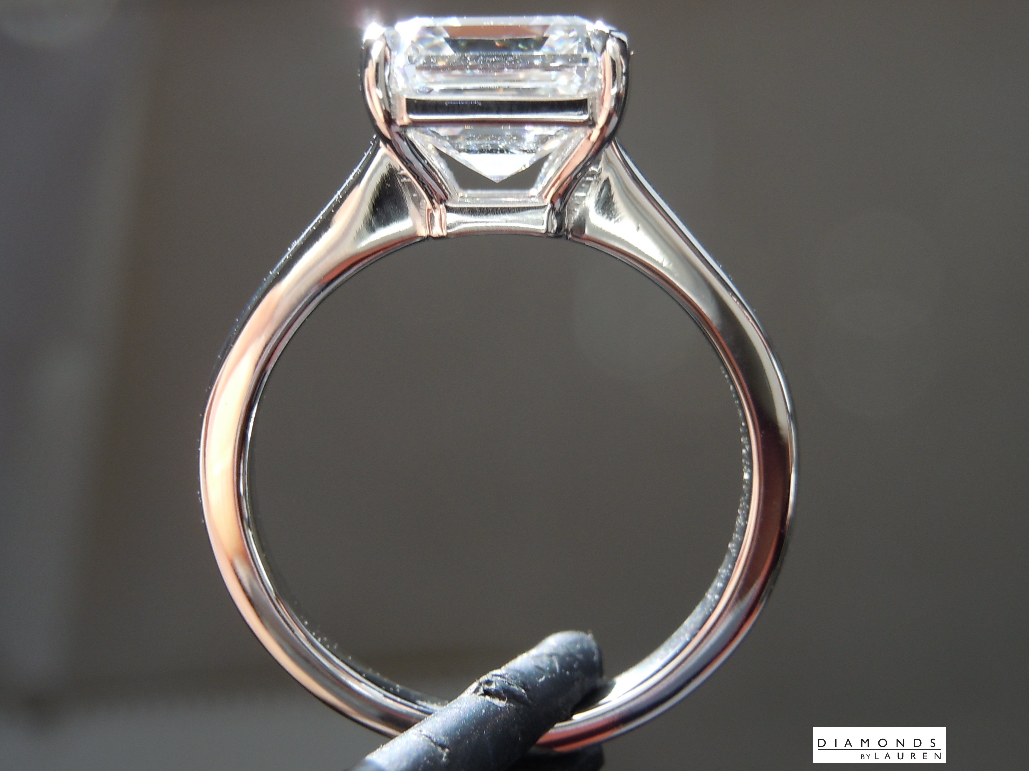 lab diamond ring
