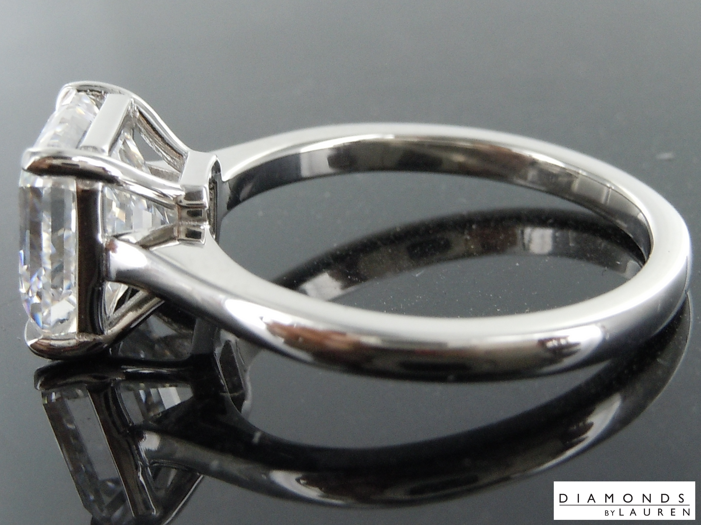 lab diamond ring
