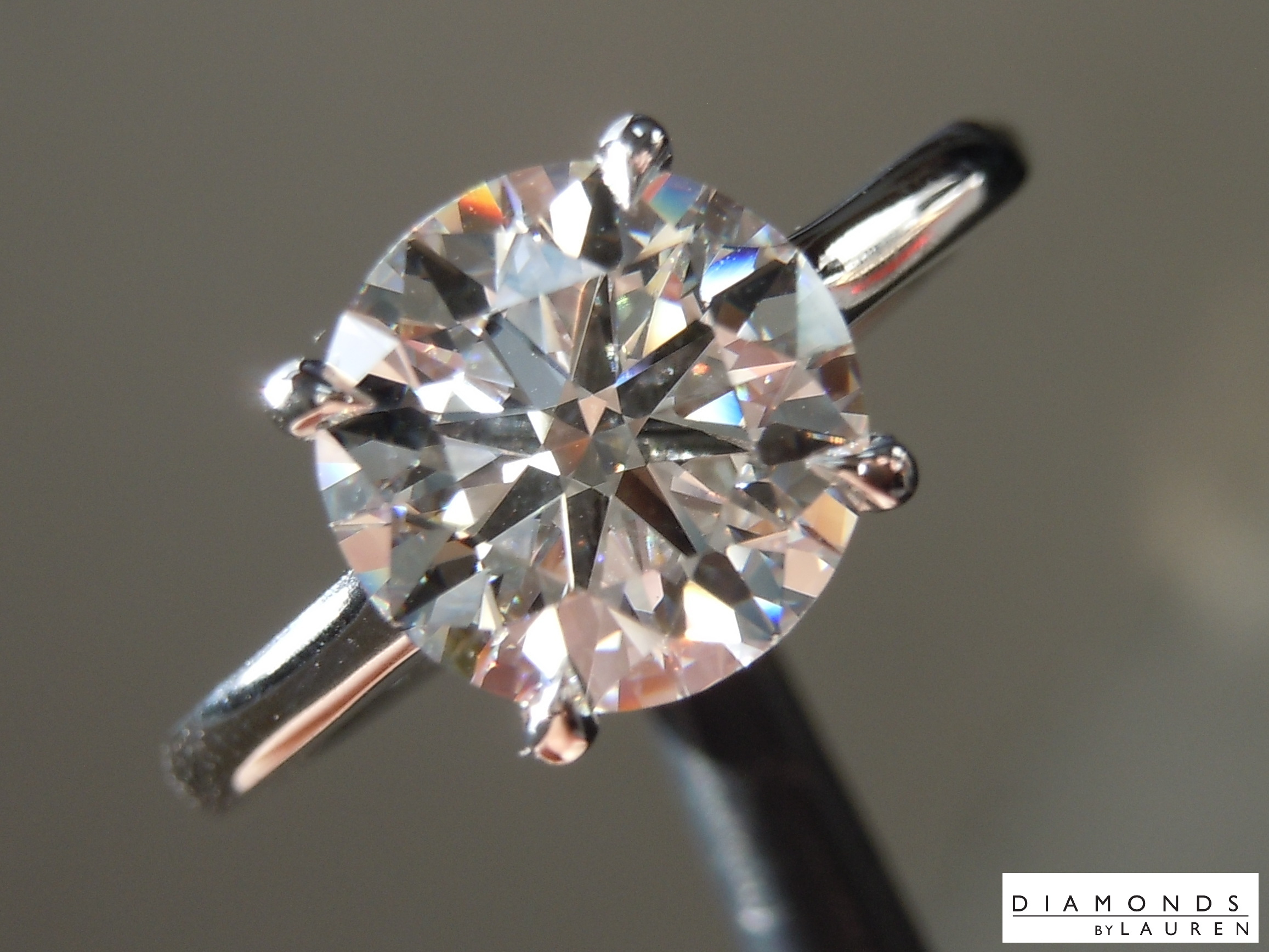 lab diamond ring