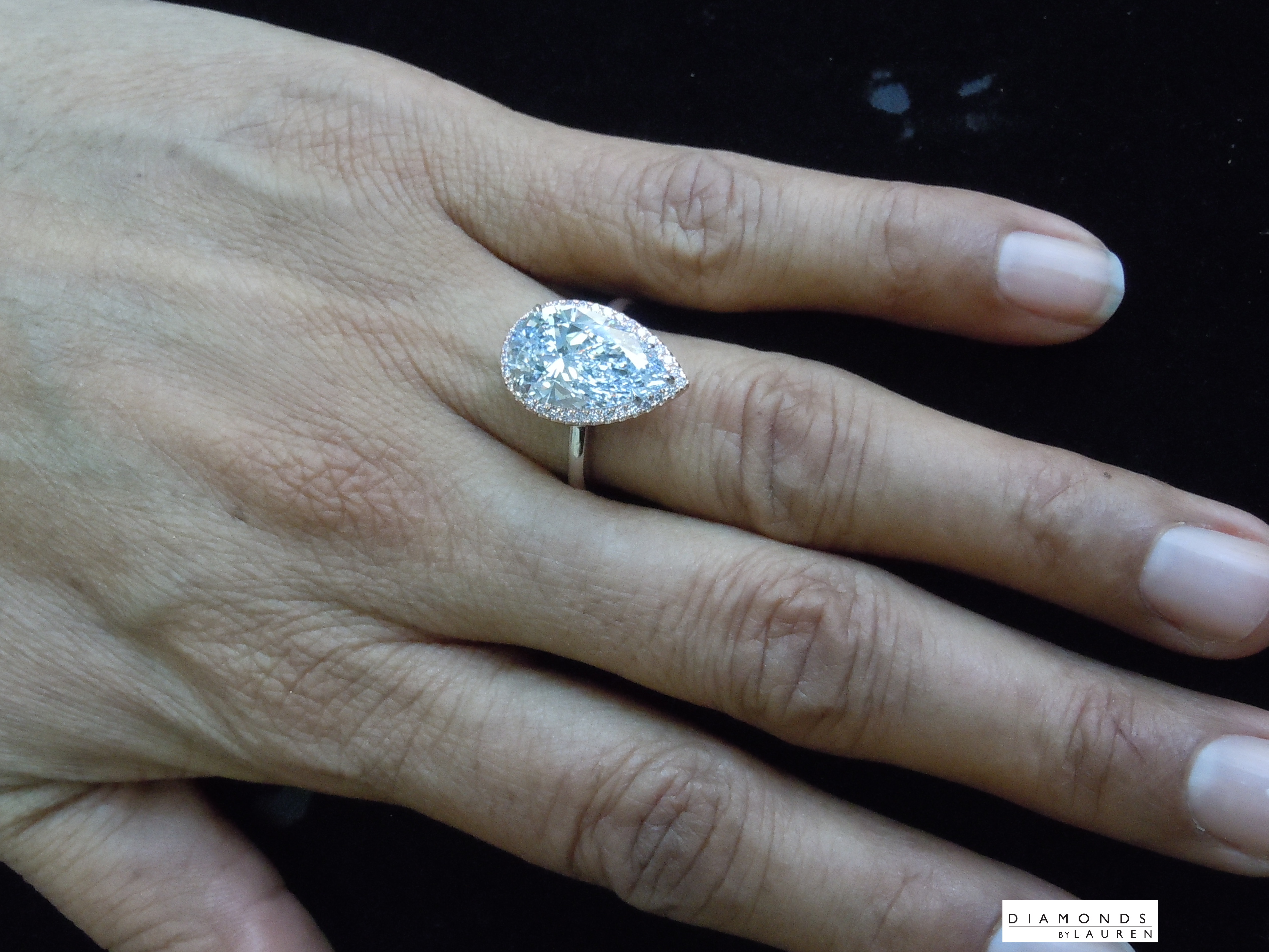 chocolate diamond ring