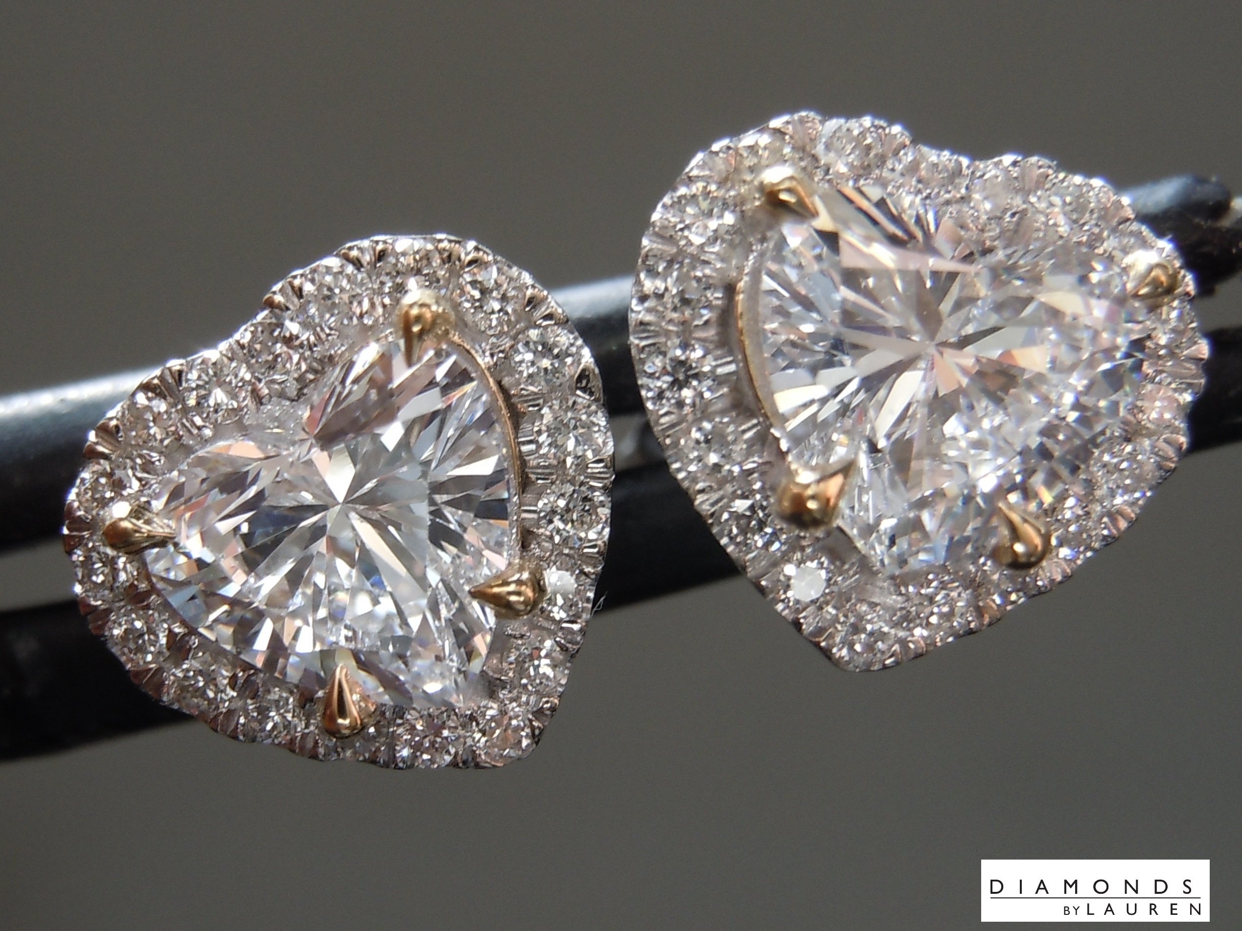 canary diamond earrings