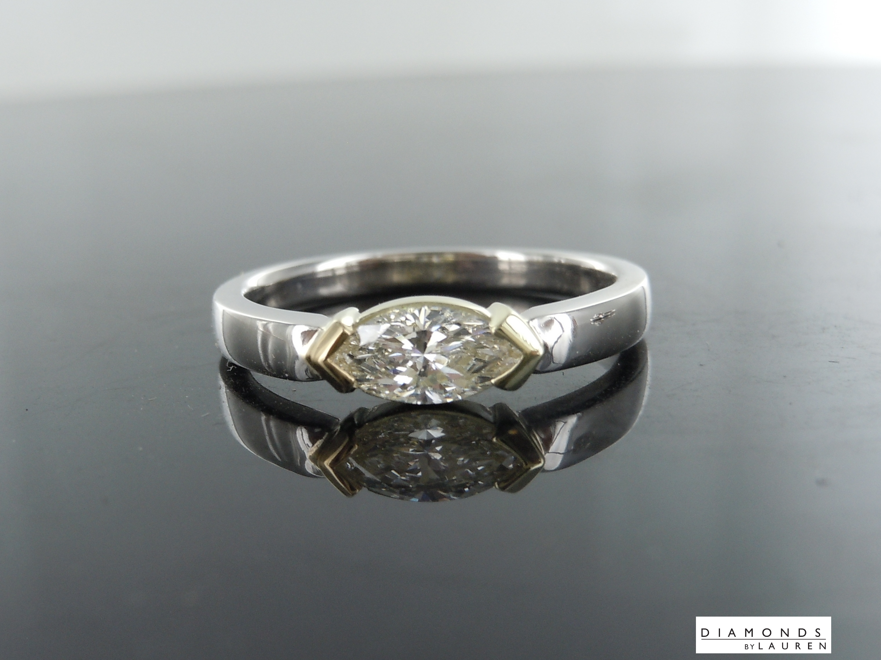 lab diamond ring
