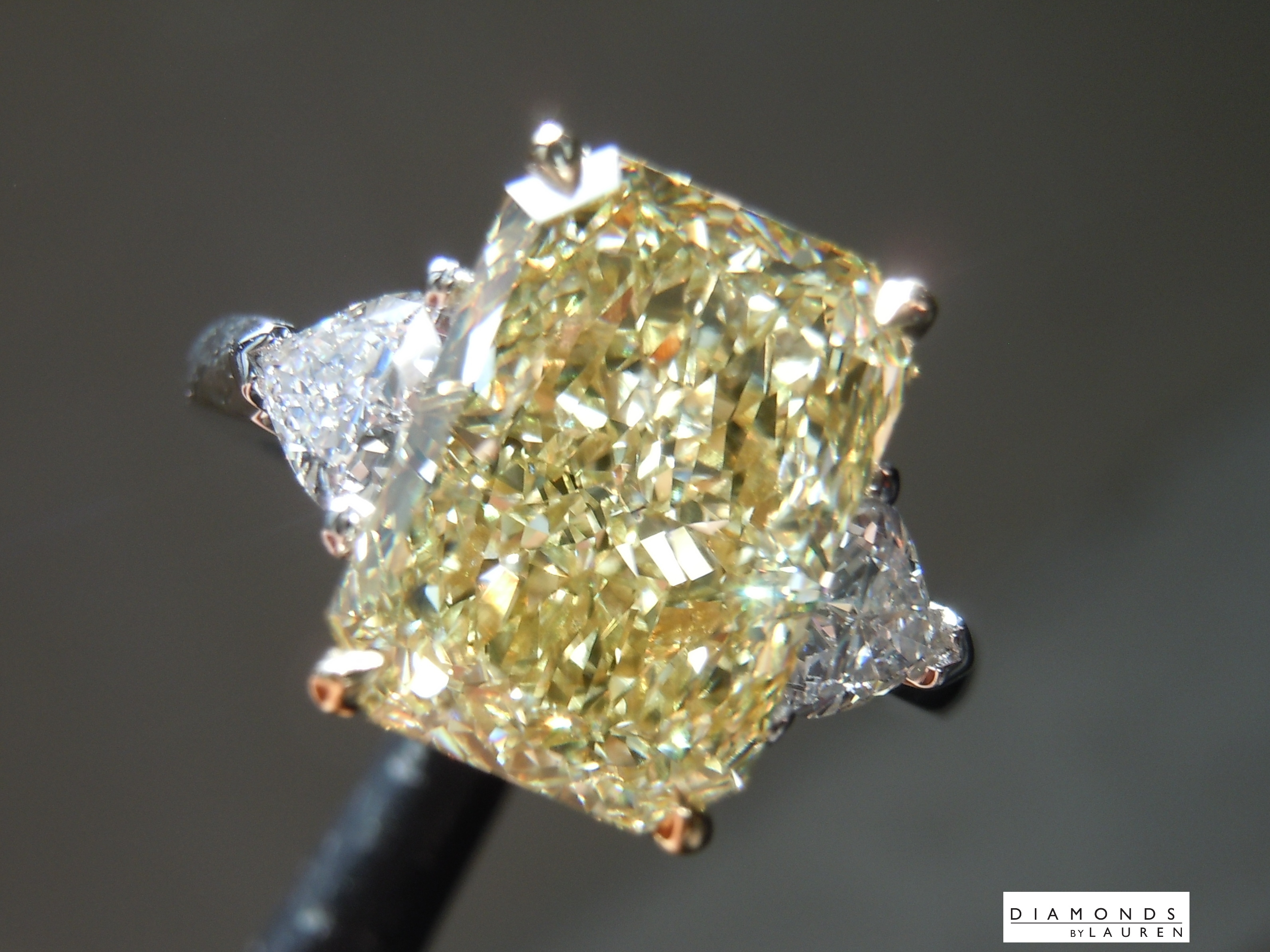 yellow diamond ring