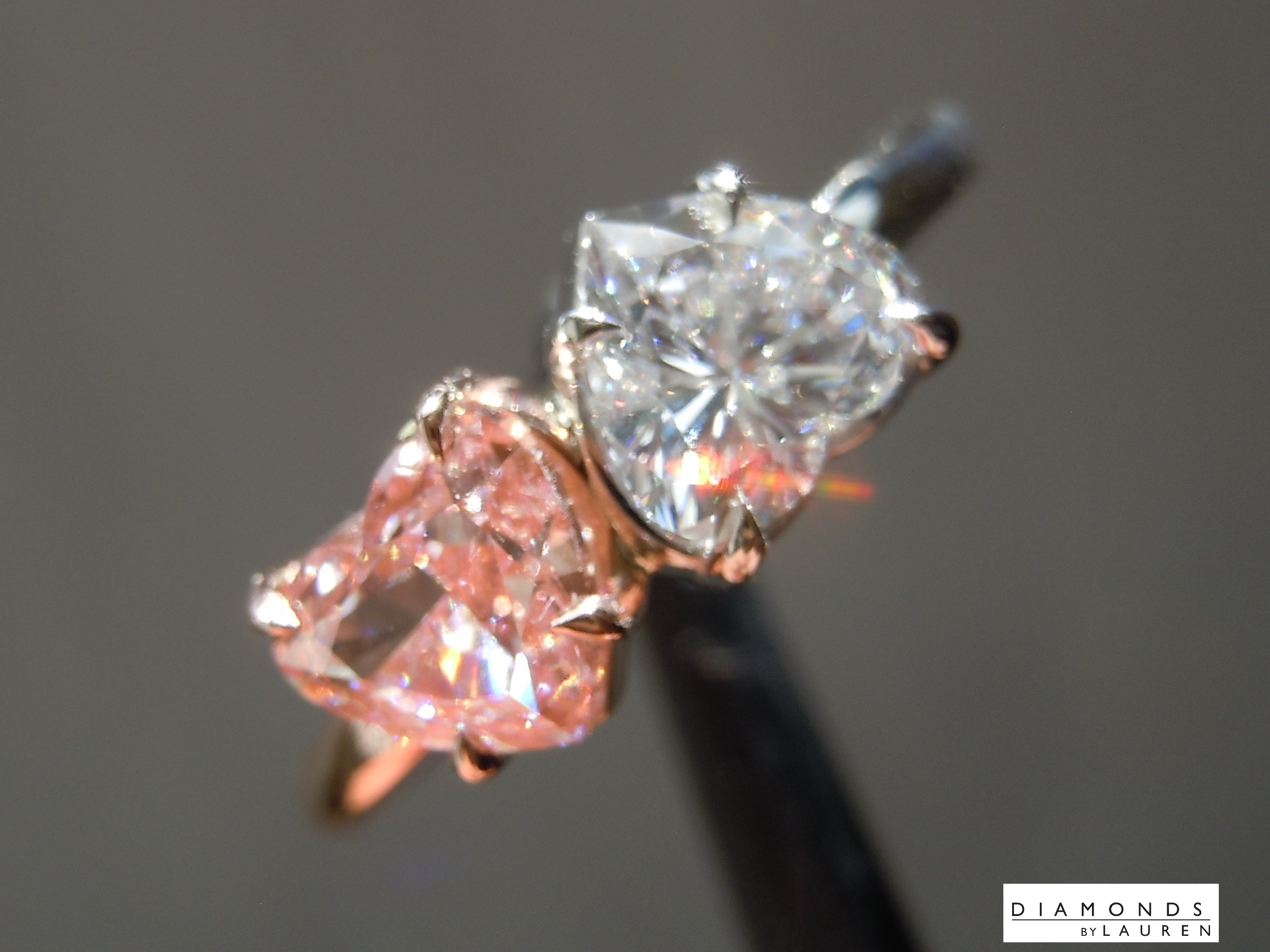 pink diamond ring