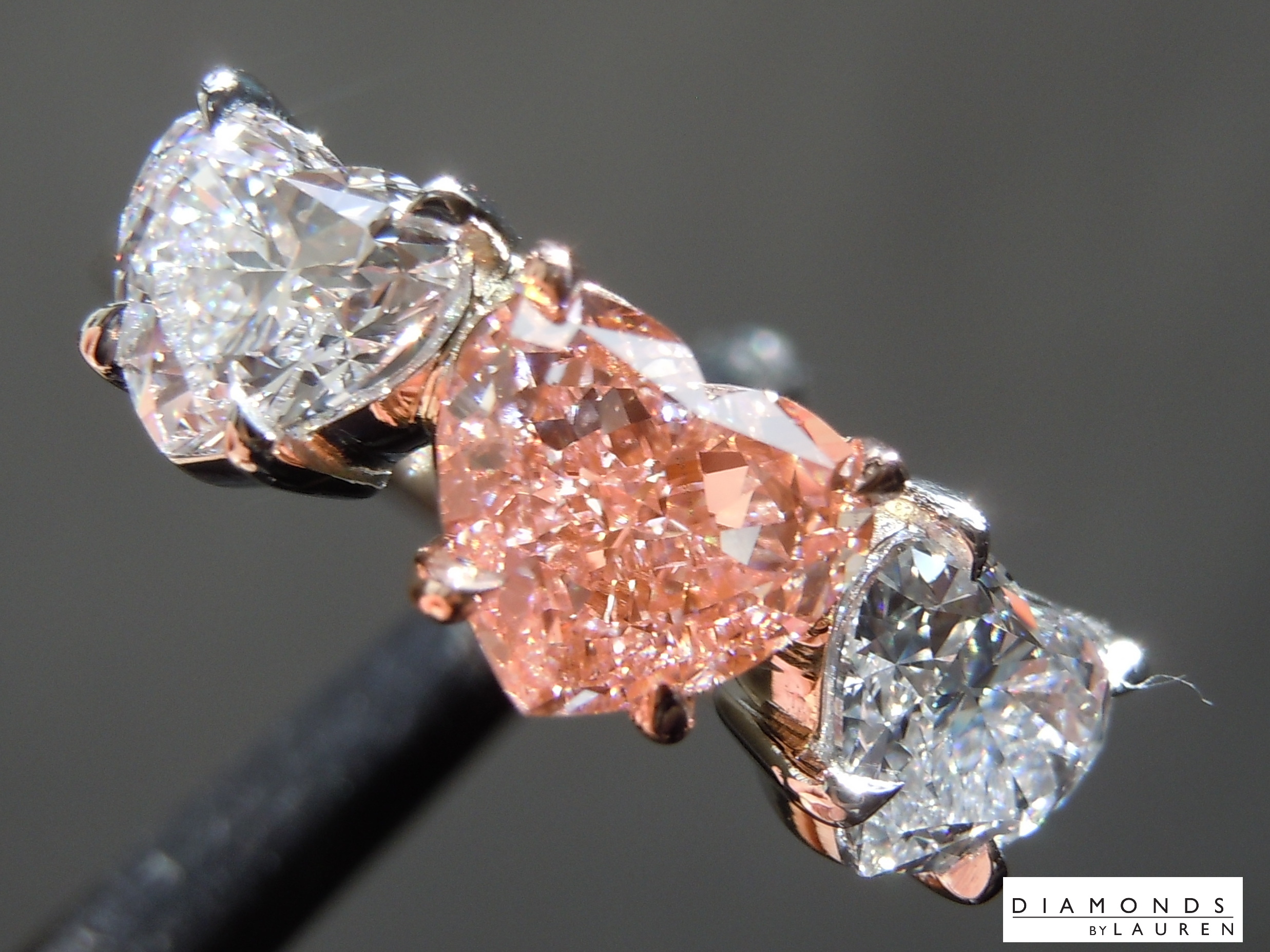 pink diamond ring