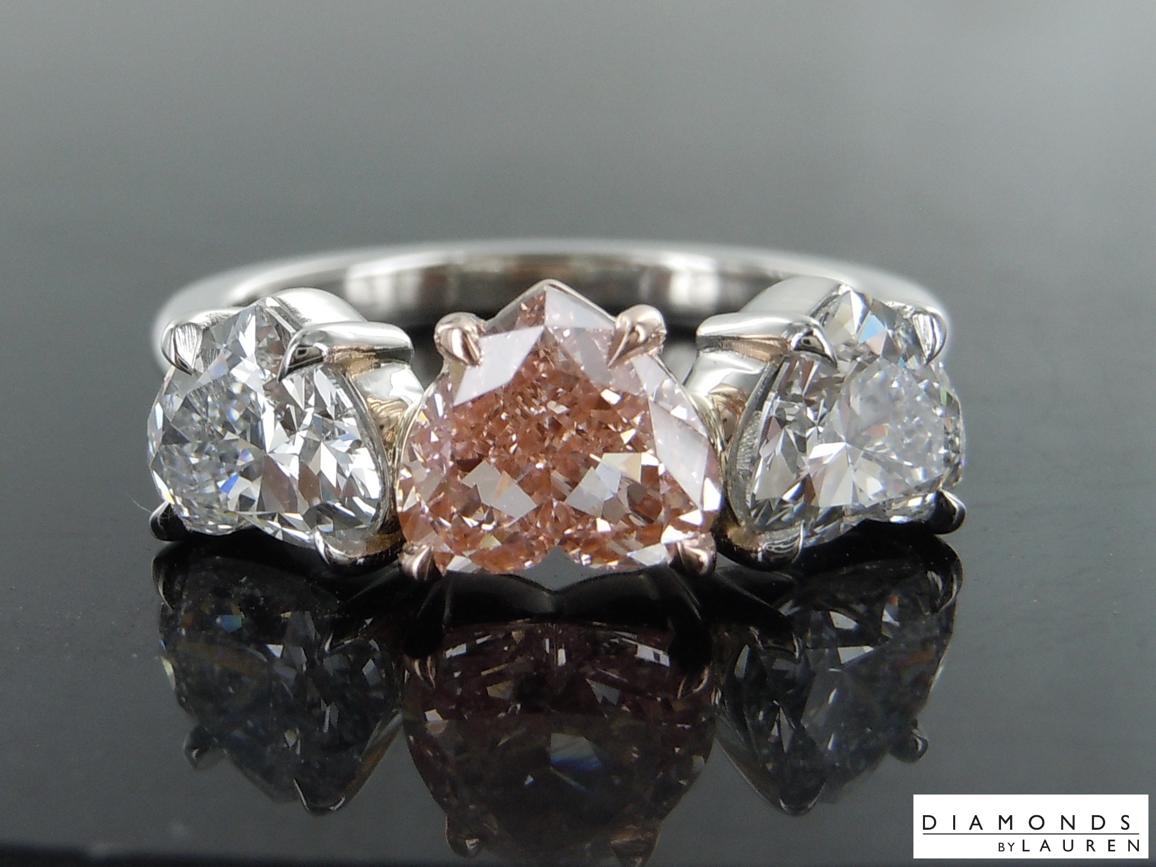 lab diamond ring