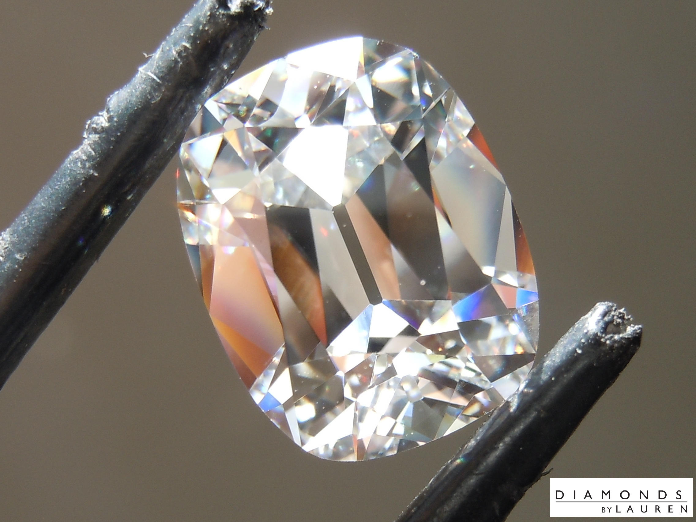 lab colorless diamond