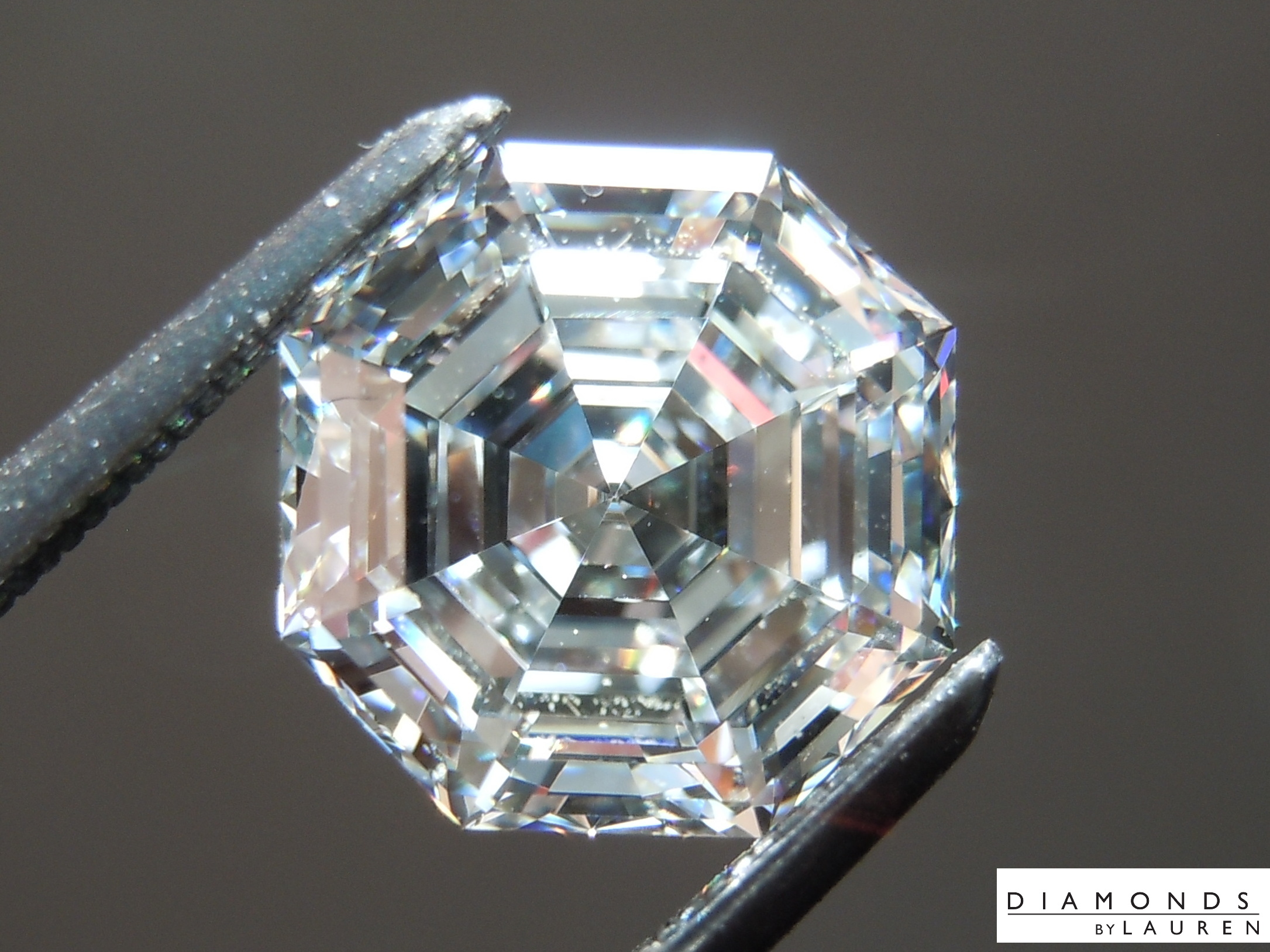 lab colorless diamond