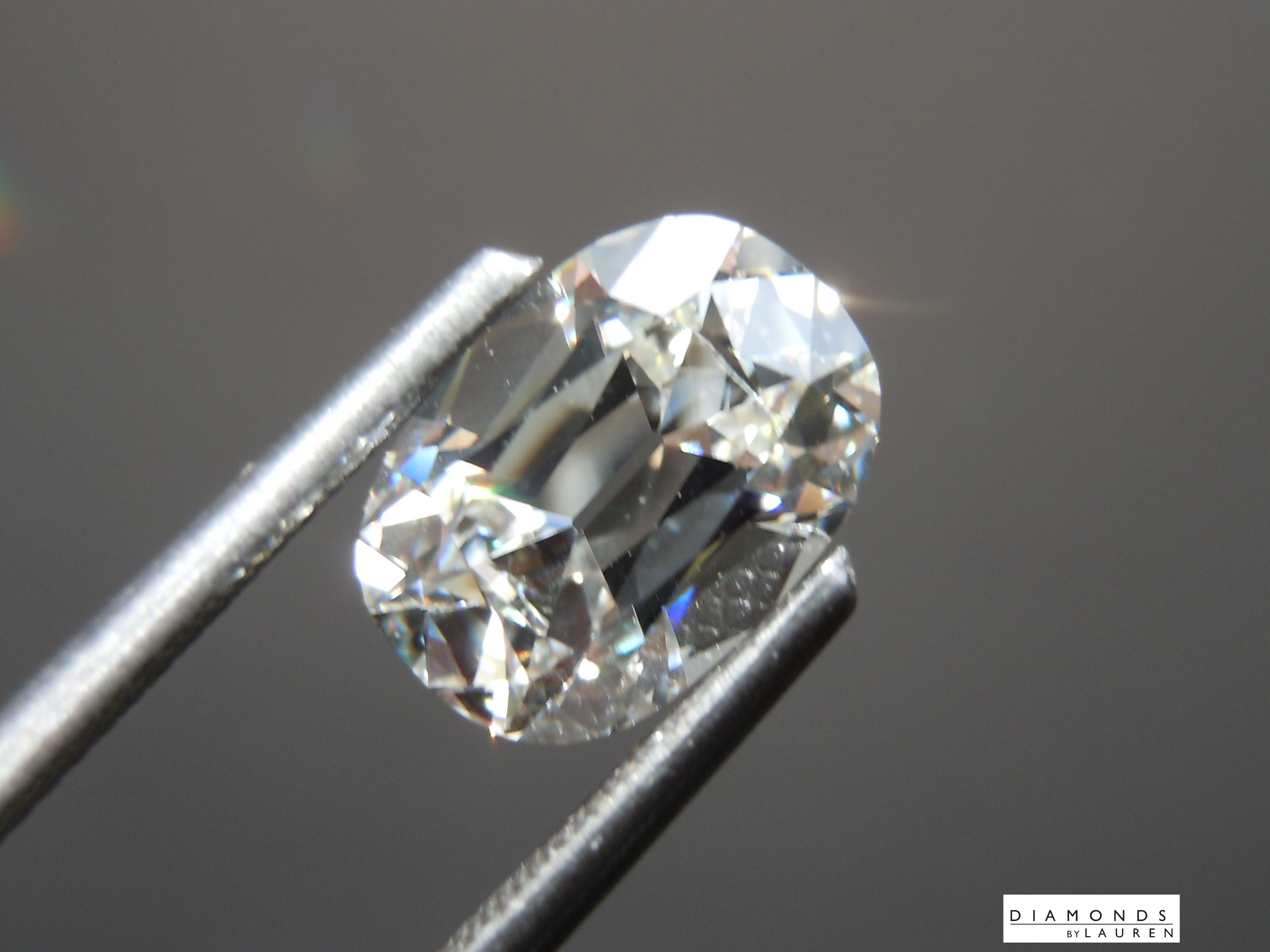 lab colorless diamond