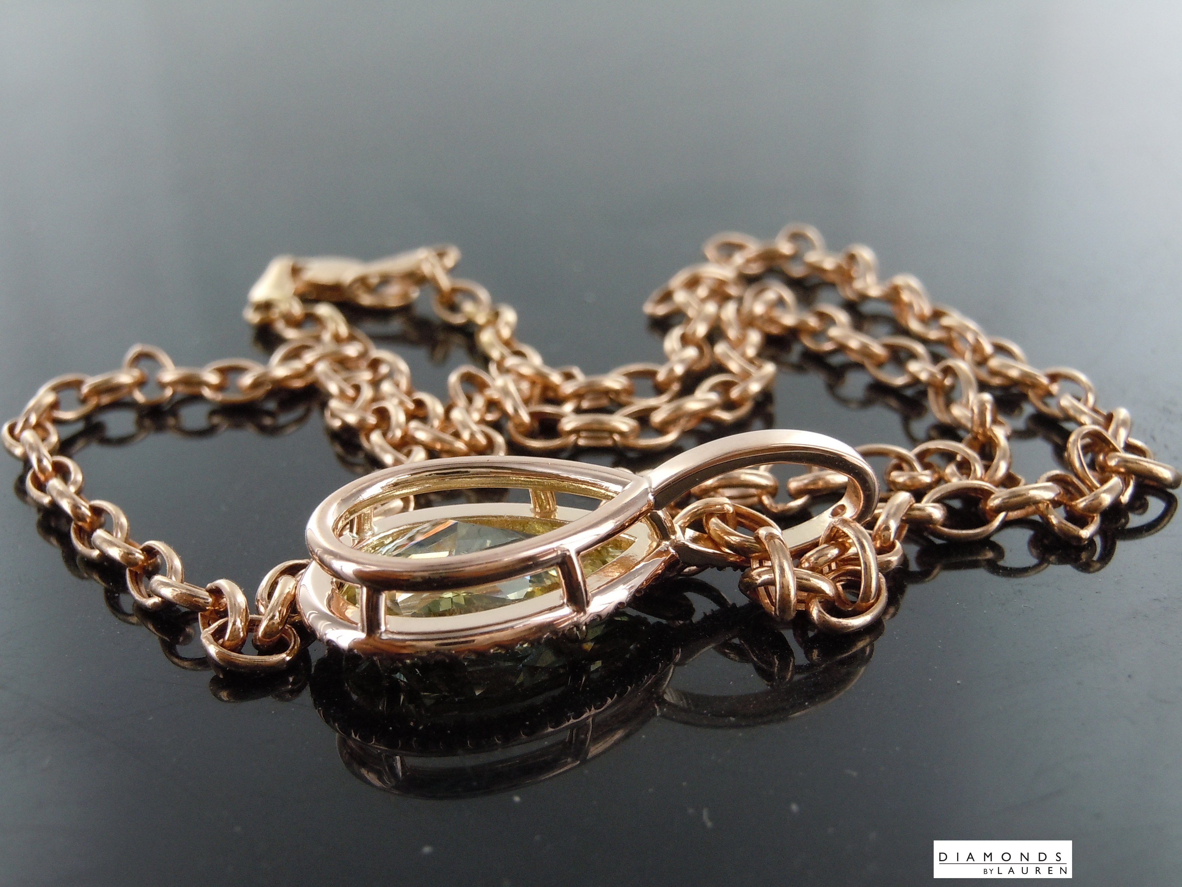 canary diamond necklace