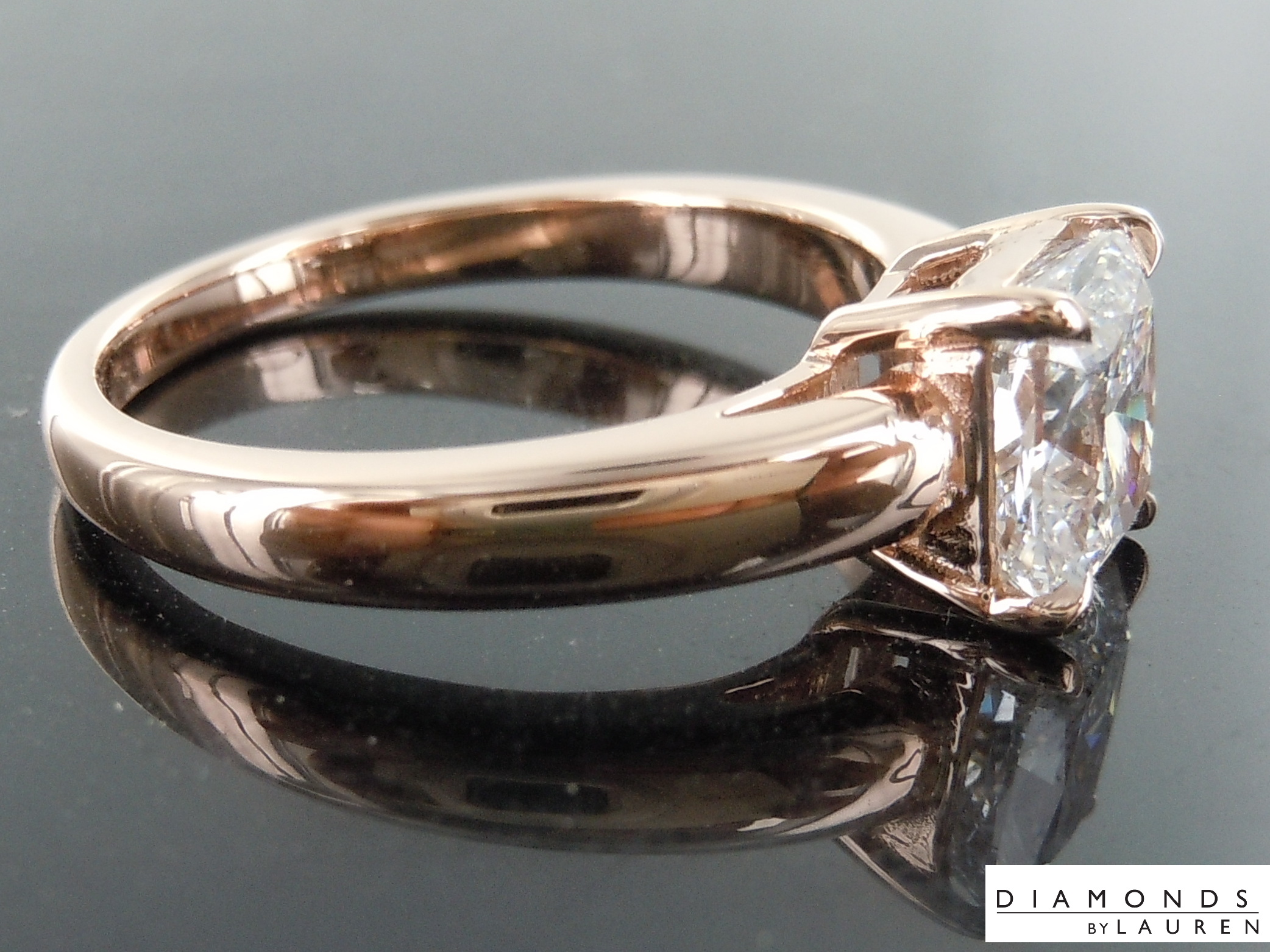 lab canary diamond ring