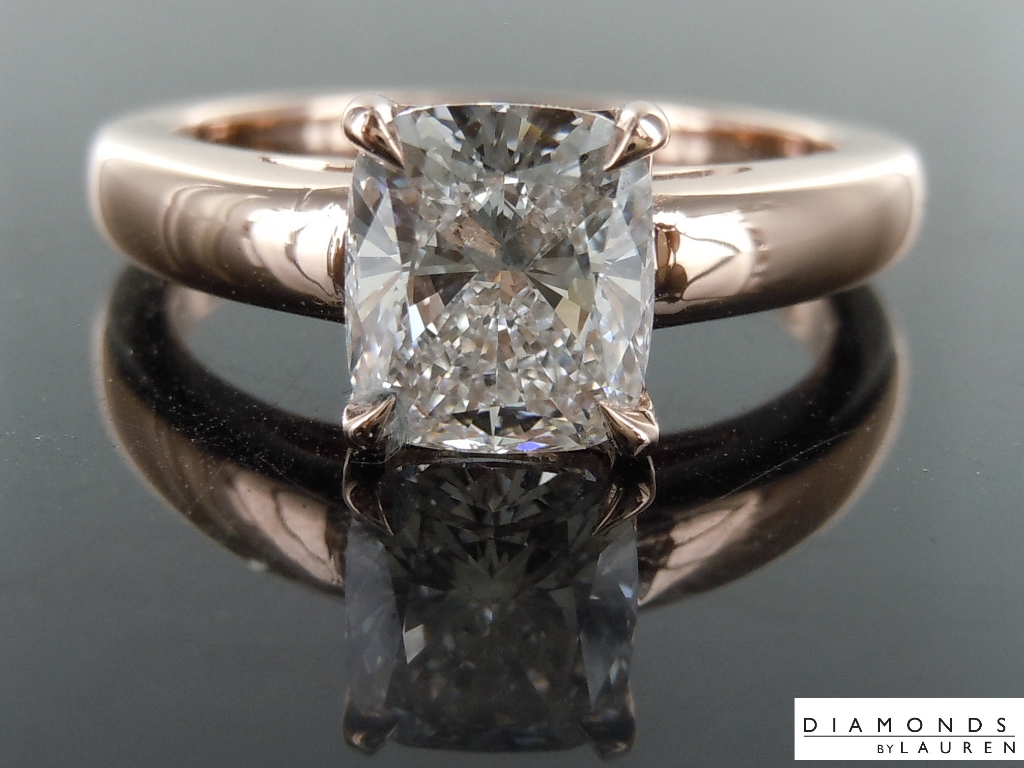 lab diamond ring