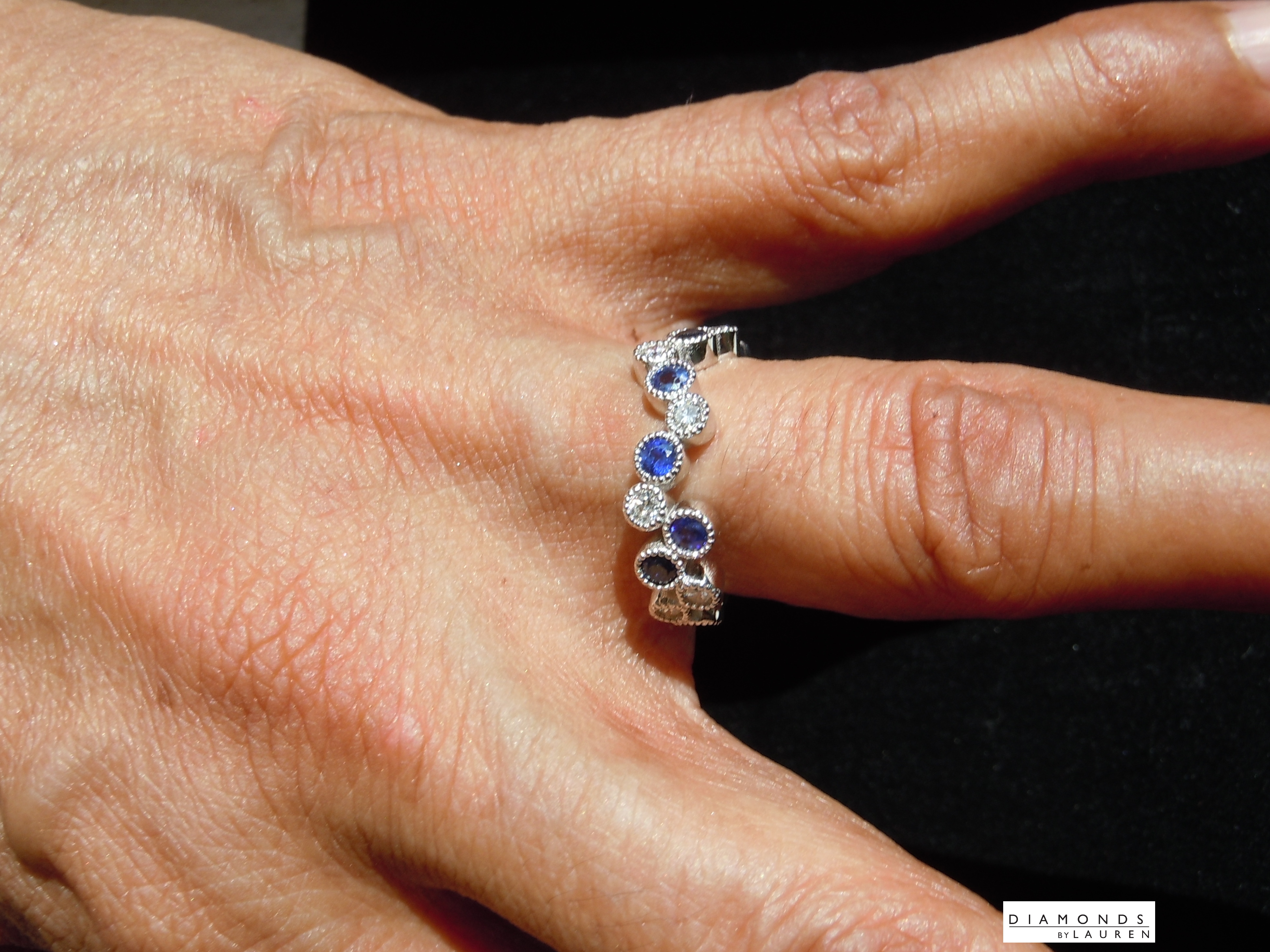 sapphire diamond ring
