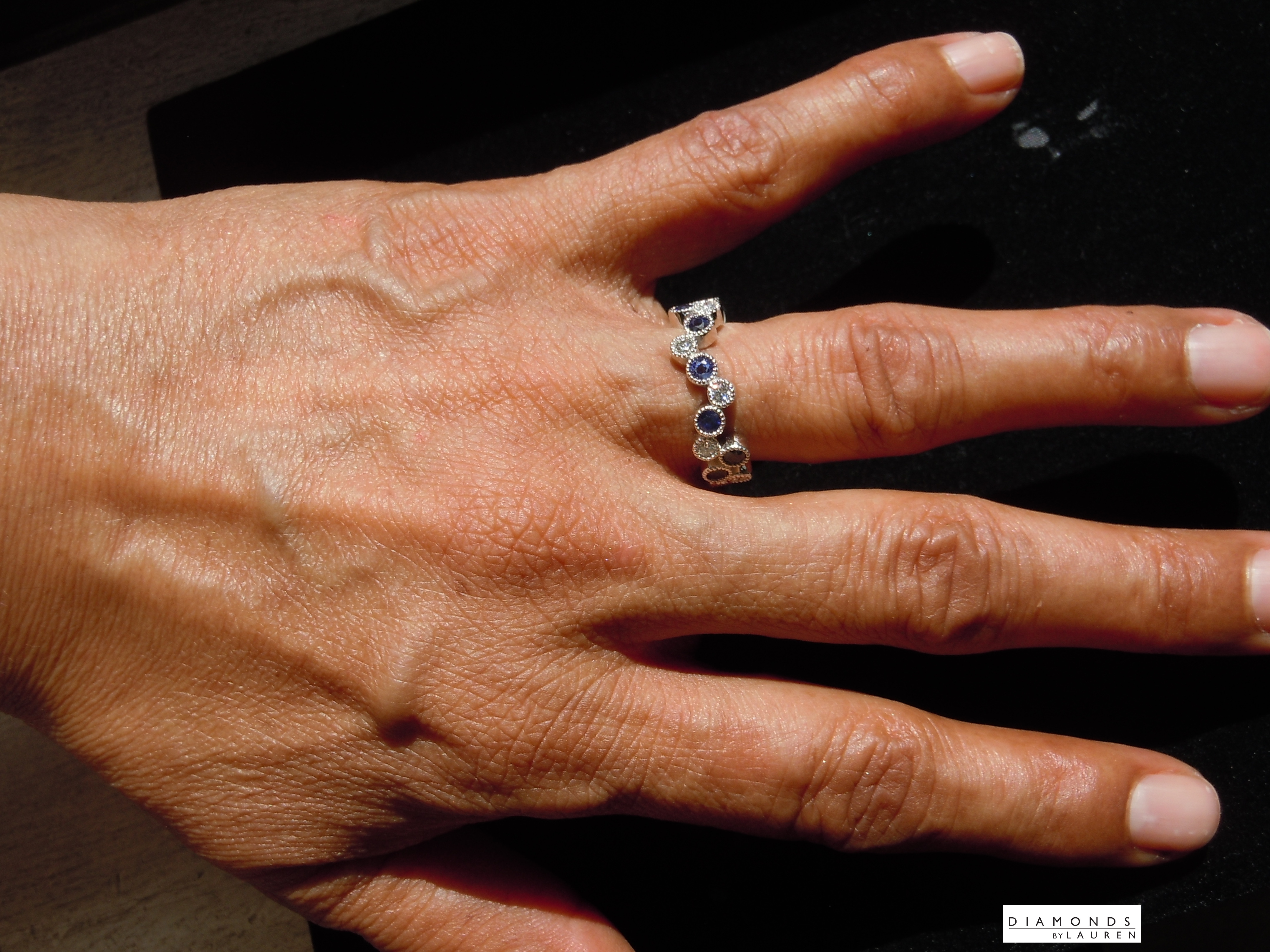 sapphire diamond ring