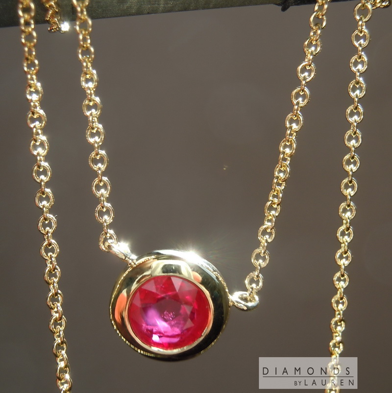 ruby necklace