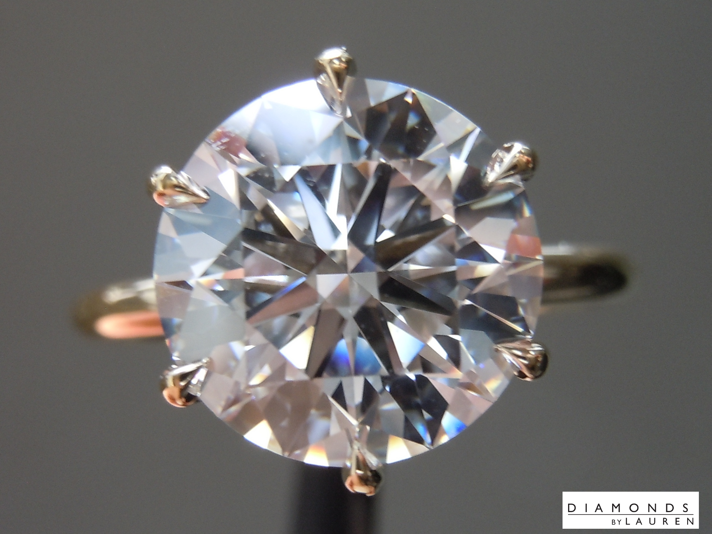 lab diamond ring