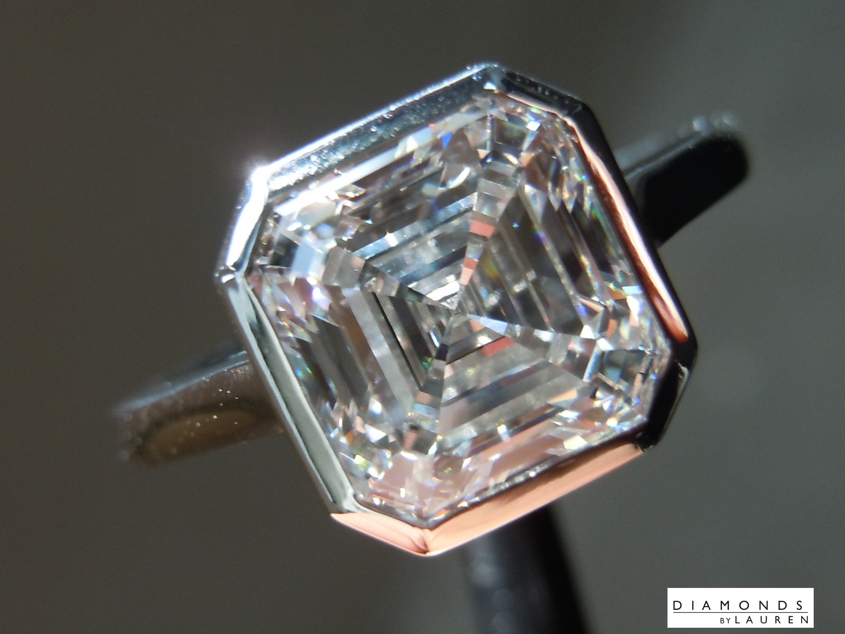 lab diamond ring