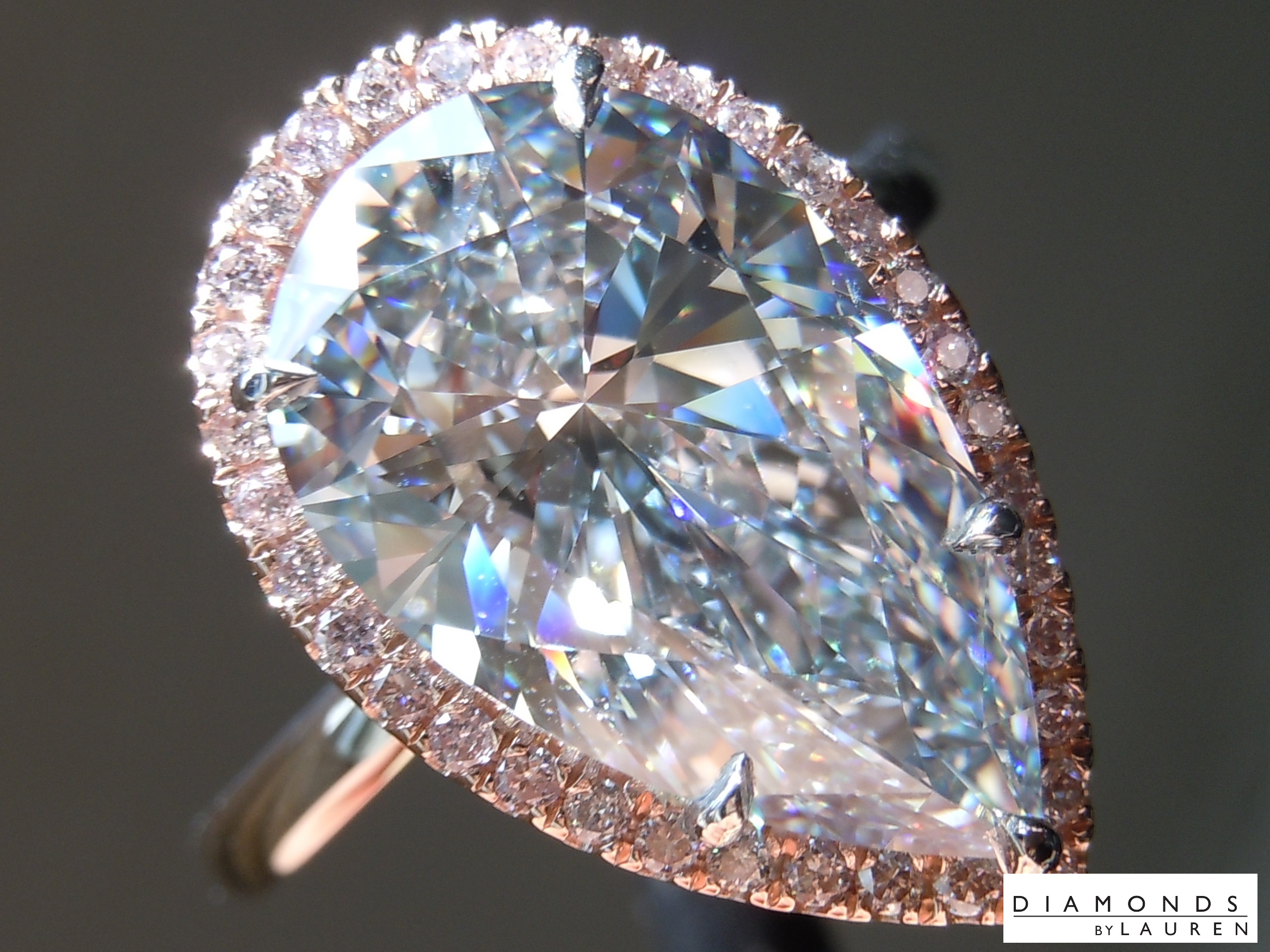 pink diamond ring