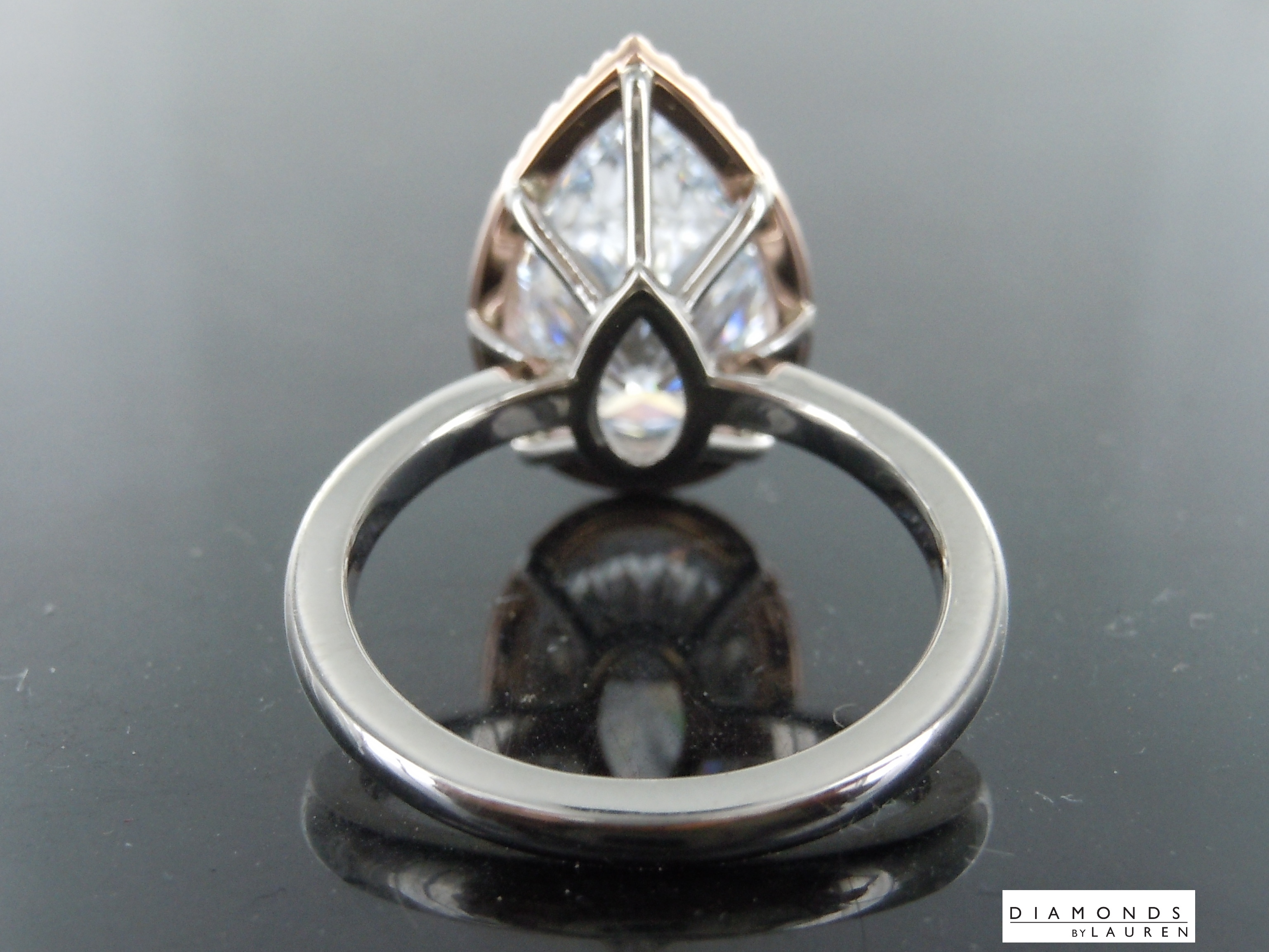 lab diamond ring