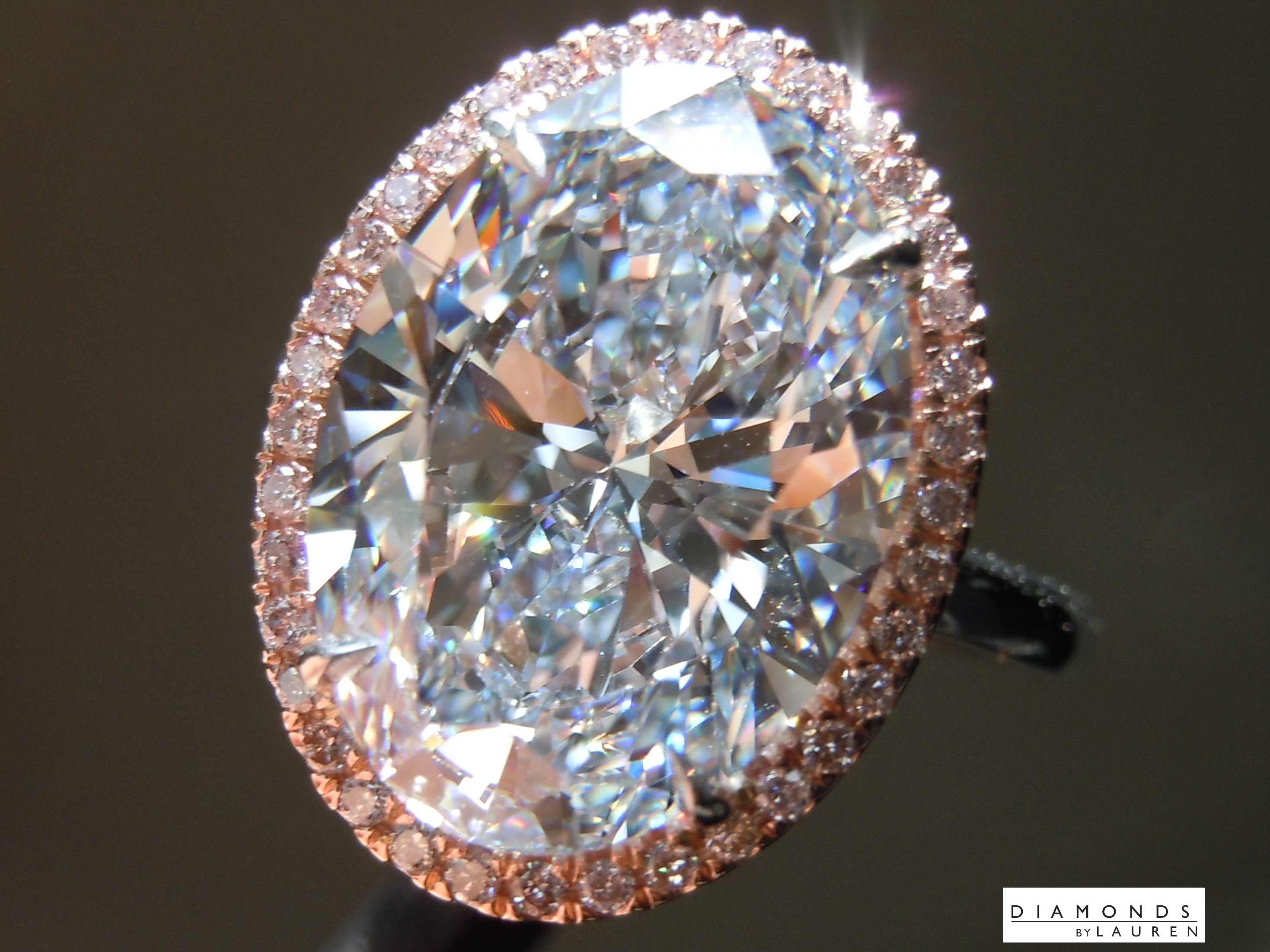 blue diamond ring