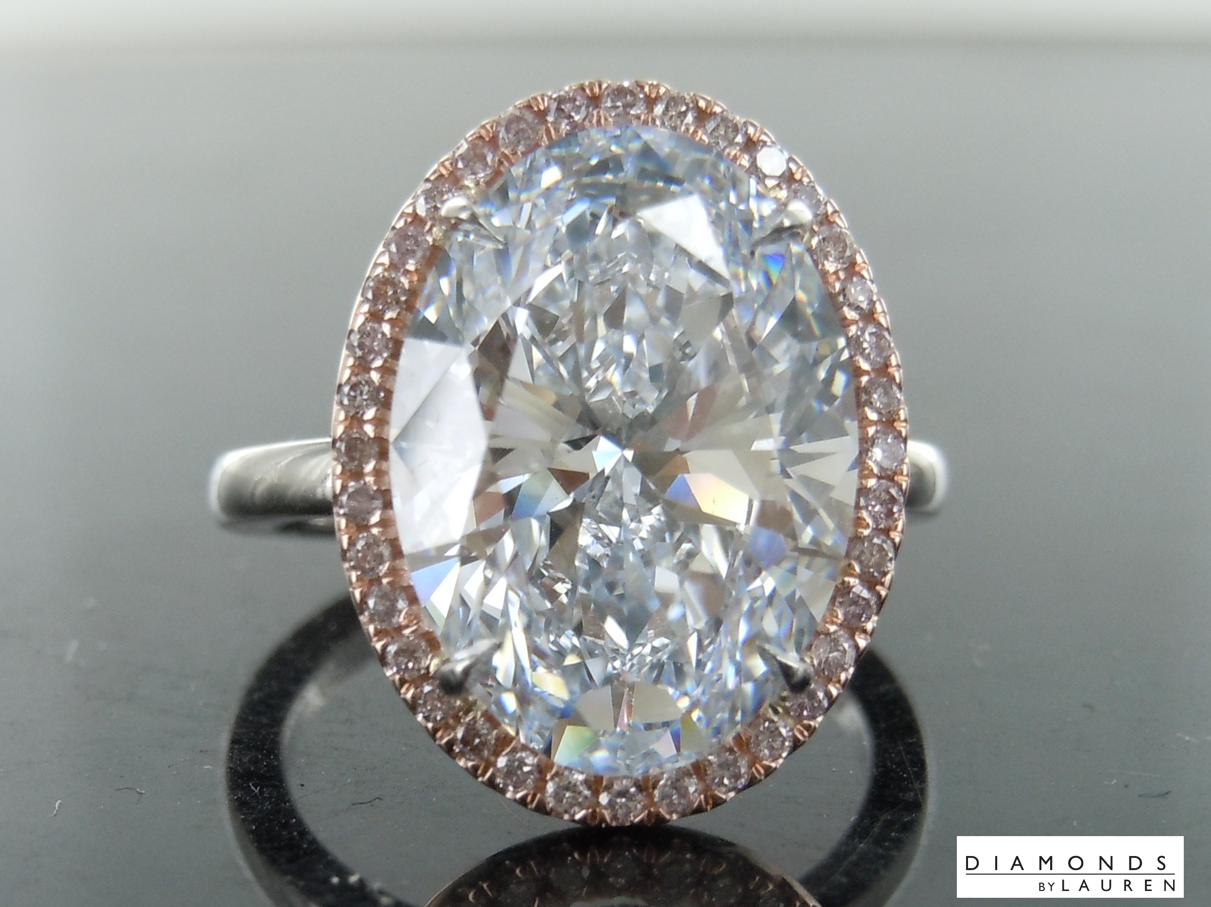 lab diamond ring