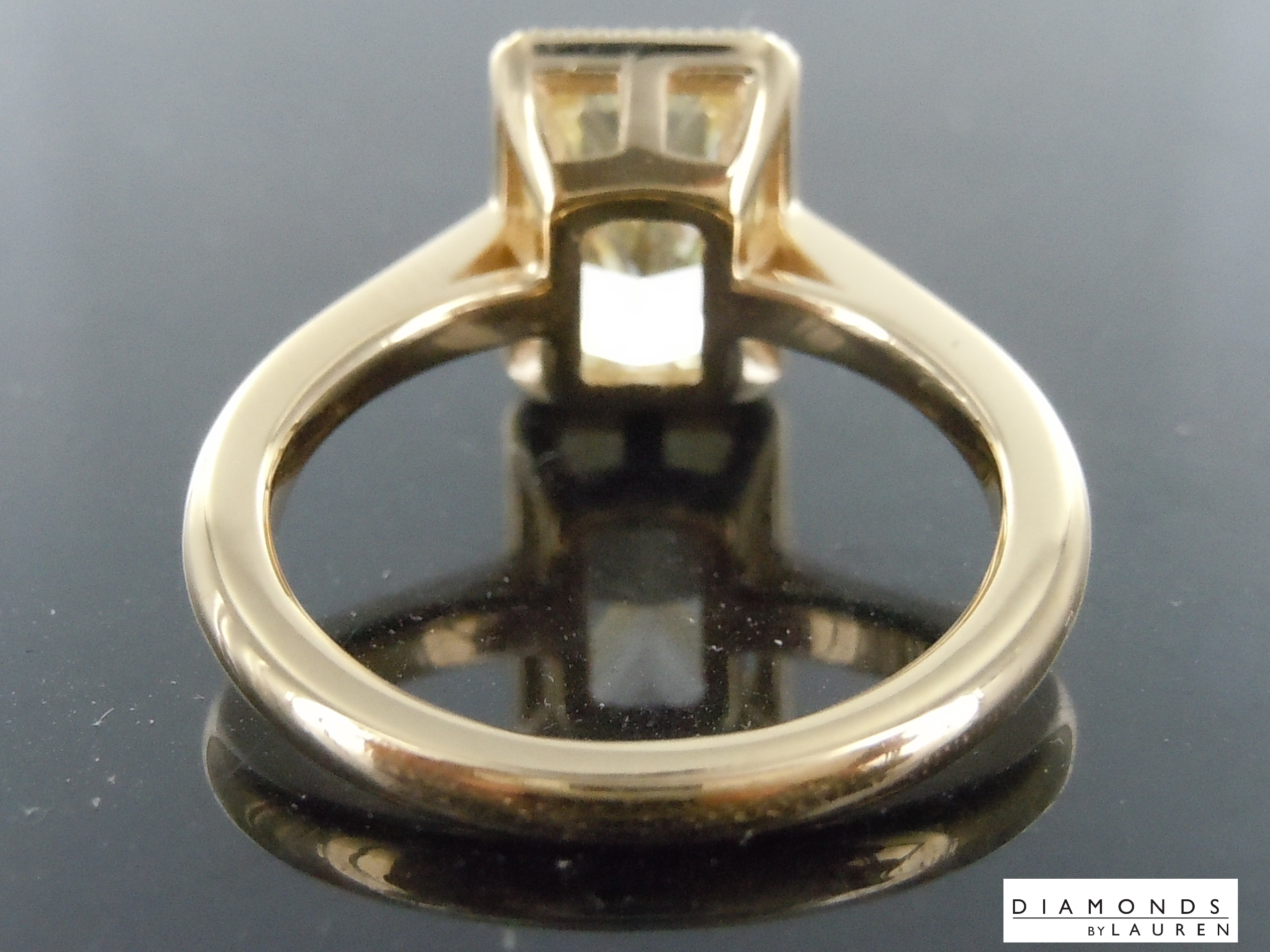 lab diamond ring