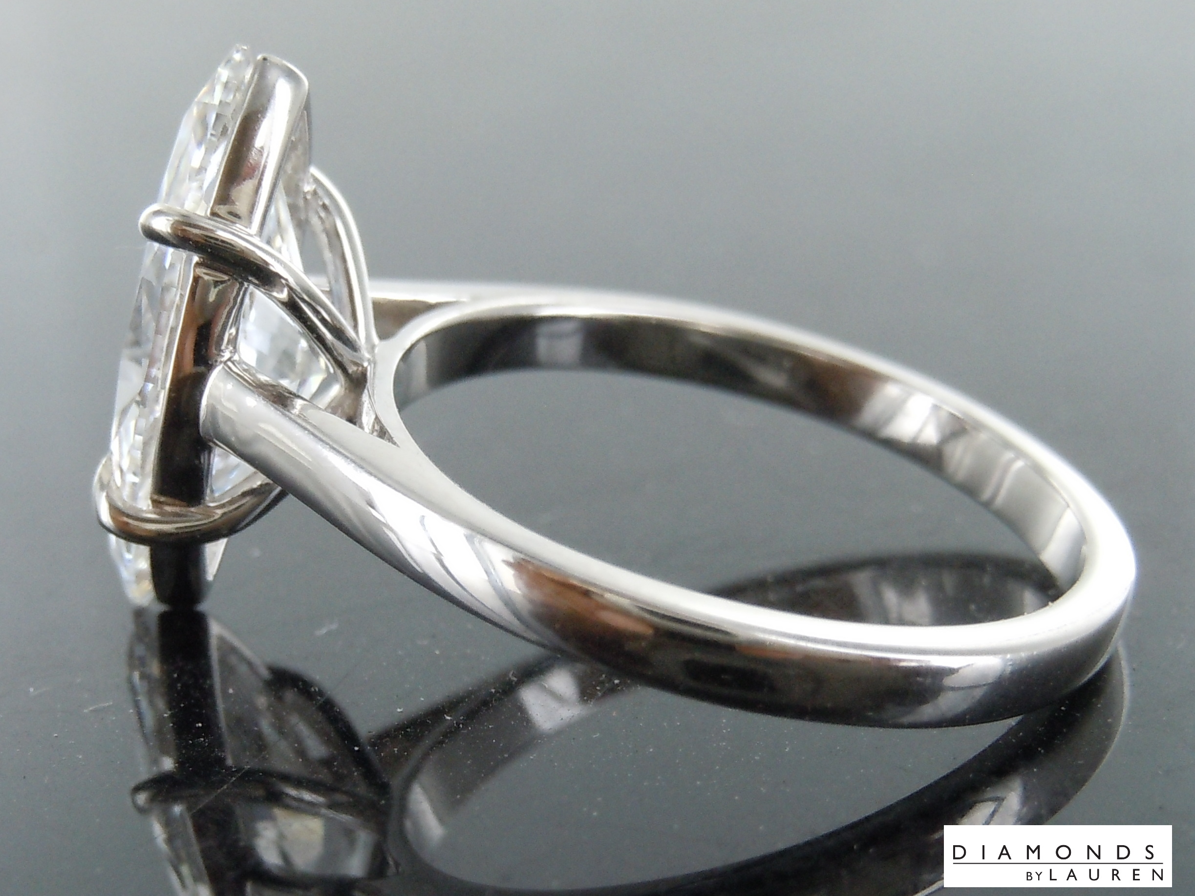 lab diamond ring