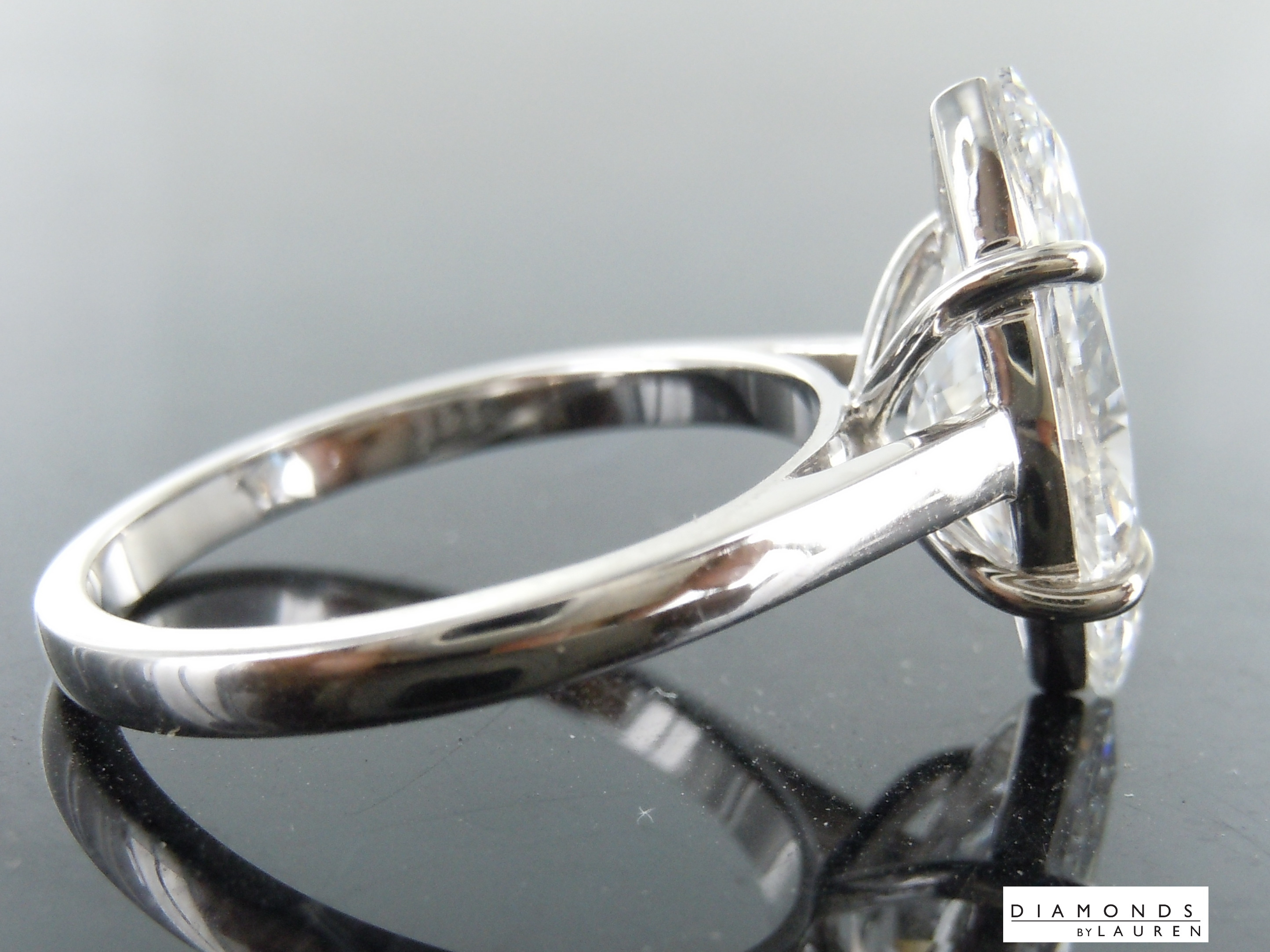 lab diamond ring