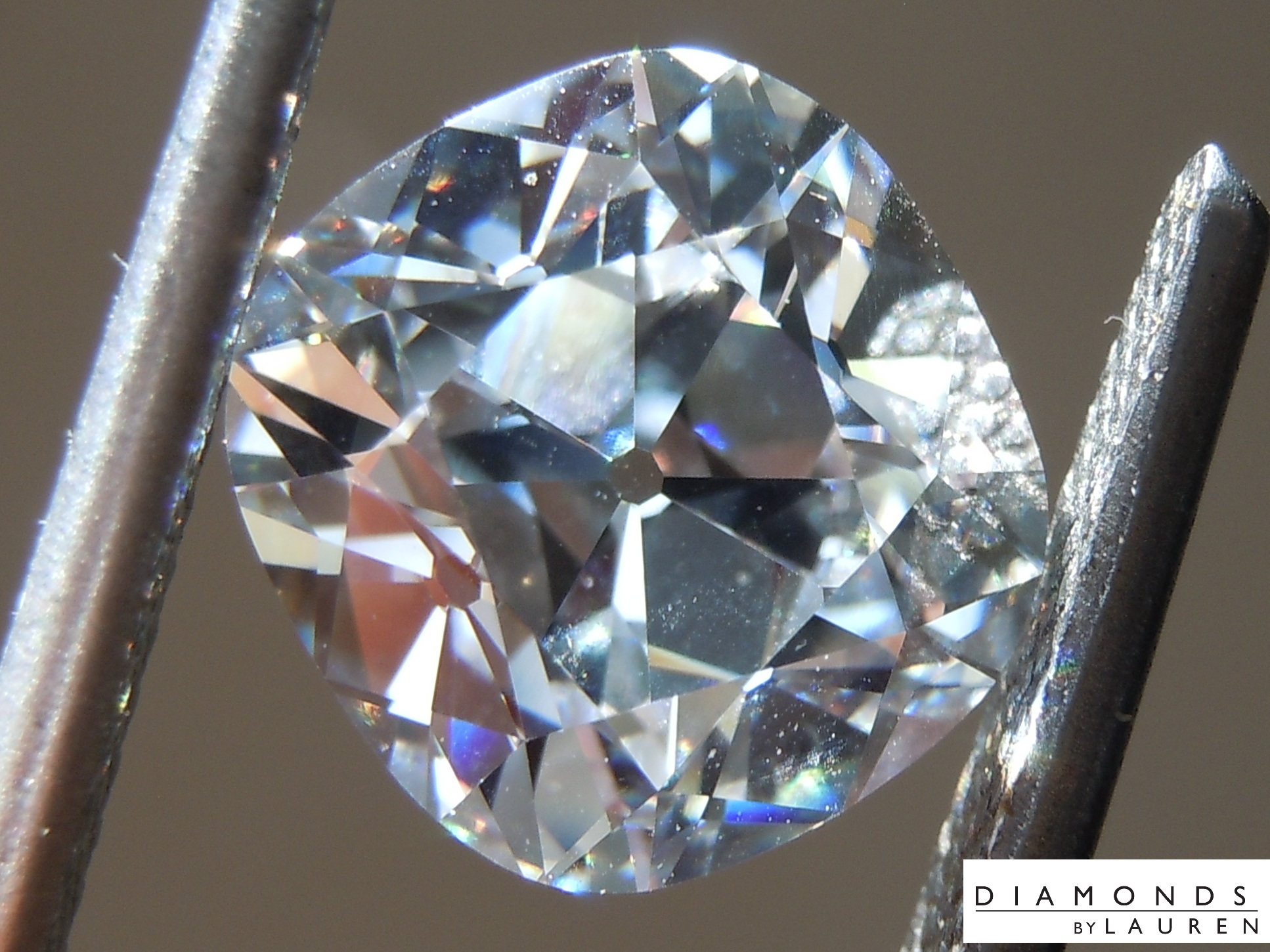 lab colorless diamond