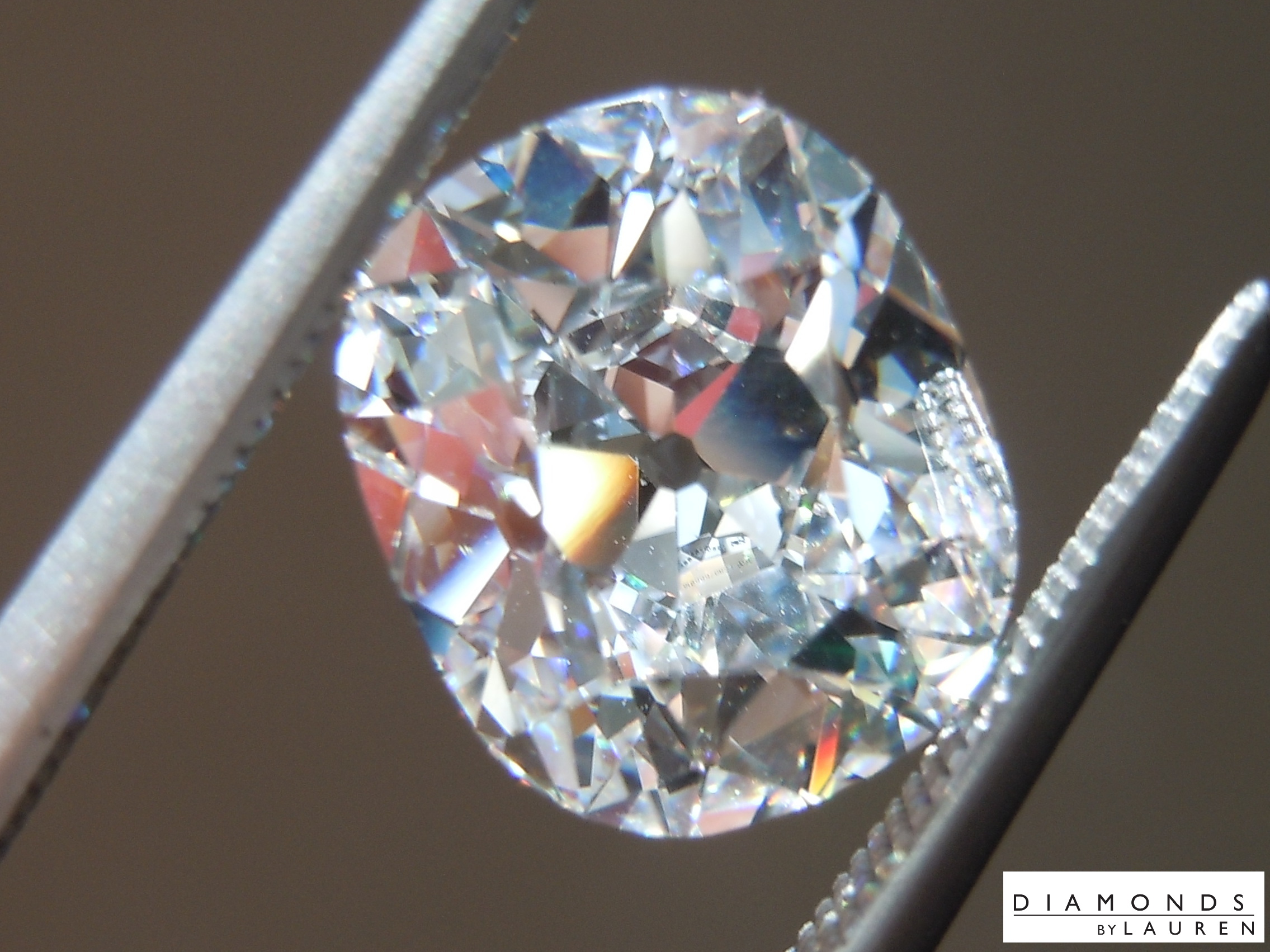 lab colorless diamond