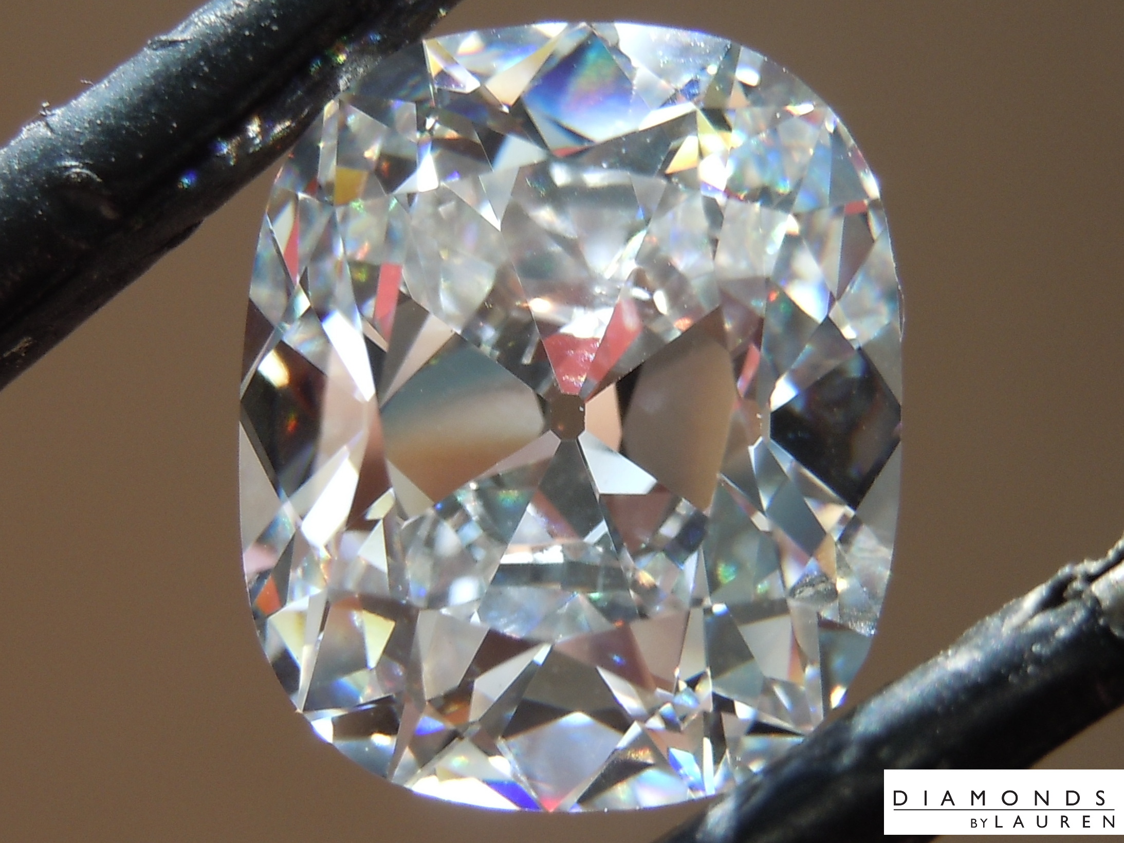 colorless diamond ring