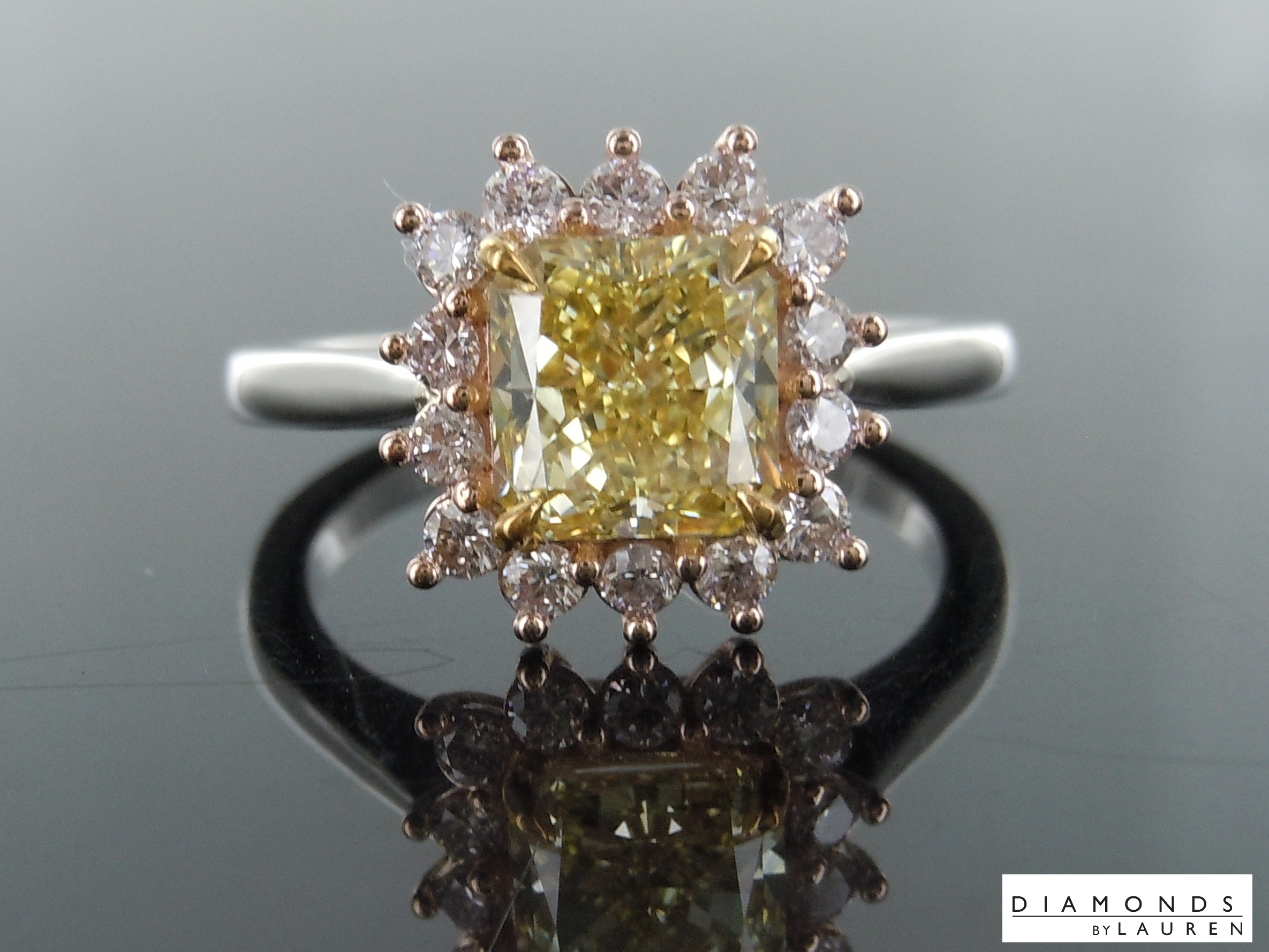 yellow diamond ring