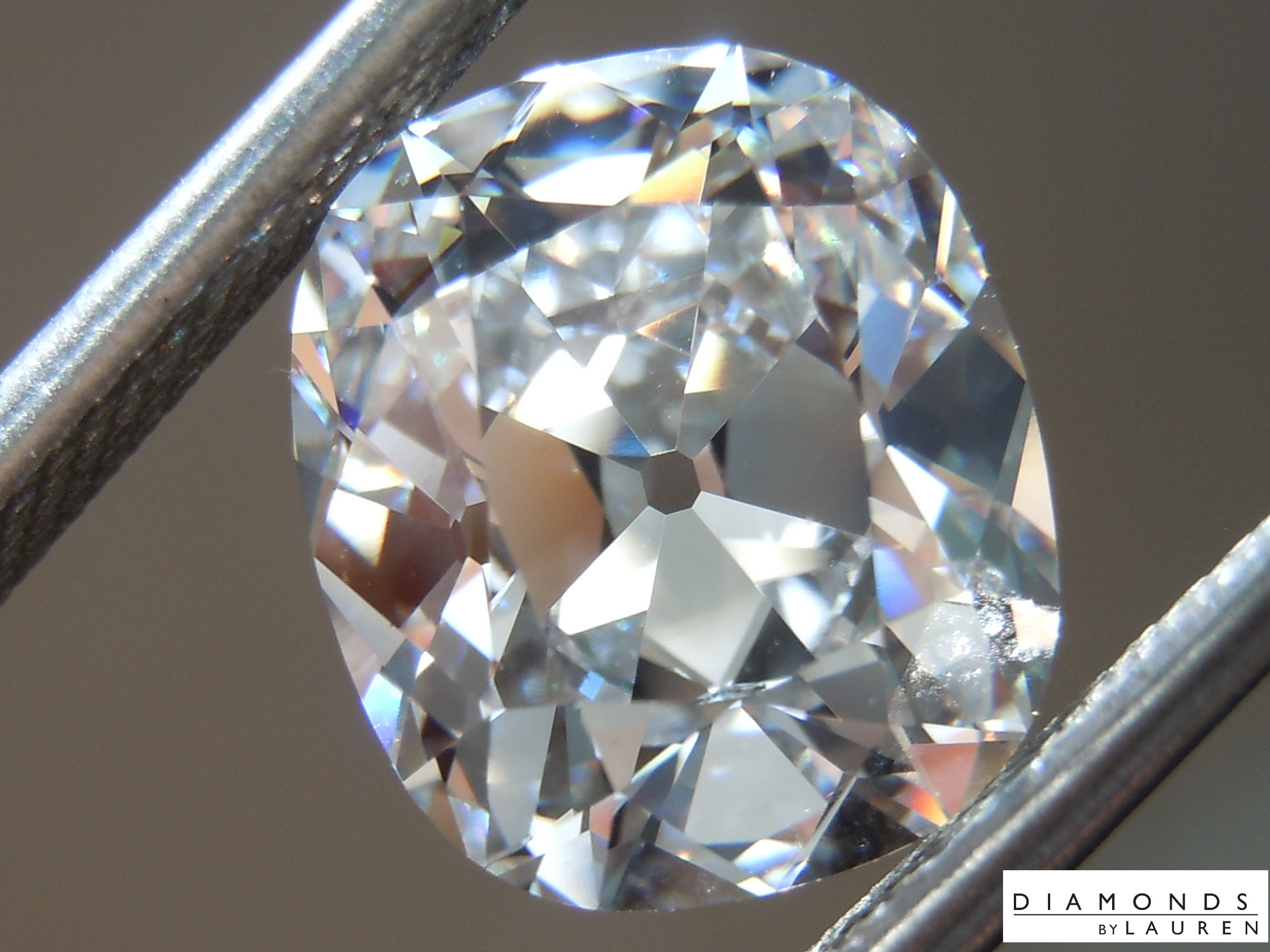 lab colorless diamond