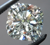 SOLD.... Loose Colorless Diamond: .92ct I/VVS2 Cushion Cut GIA Dazzling Sparkle Laser Inscribed R4689