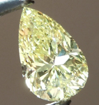 SOLD....Loose Yellow Diamond: .33ct Fancy Yellow SI2 Pear Shape GIA Beautiful Color R4887