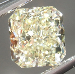 SOLD.... Yellow Diamond Ring: 1.12ct U-V VS2 Radiant Cut GIA Pink Lemonade R4975