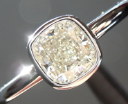SOLD.....0.75ct L VS1 Cushion Cut Diamond Ring R5098