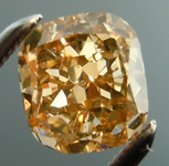 SOLD....Loose Brown Diamond: 1.05ct Fancy Brown-Yellow SI1 Cushion Cut GIA Beautiful Color R5132