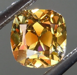 SOLD... .53ct Fancy Deep Brown-Greenish Yellow SI1 Branded DBL Modern Antique Diamond GIA R5176