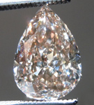 SOLD....Loose Pink Diamond: 1.25ct Fancy Pinkish Brown VS2 Pear Shape GIA Lively Stone R5338 