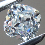 SOLD.....Loose Colorless Diamond: .61ct G VVS1 Old Mine Brilliant GIA Beautiful Cut R5369