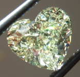 SOLD....Loose Yellow Diamond: 1.56ct W-X VS2 Heart Shape GIA Amazing Stone R5386
