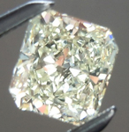 SOLD...Loose Diamond: .45ct N VS1 Radiant Cut GIA Soft Yellow Color R5460