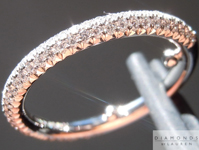 SOLD......Diamond Ring: .55cts E-F VS Round Brilliant Pavé Diamond Wedding Ring Special Price R5238