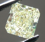 SOLD...Loose Yellow Diamond: .85ct Fancy Yellow I1 Radiant Cut GIA Great Value R5579