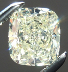 SOLD..... Loose Yellow Diamond: .86ct Y-Z VVS2 Cushion Cut GIA Great Sparkle R5622