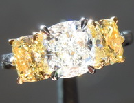 SOLD.....1.40ct G SI1 Cushion Cut Diamond Ring R5846