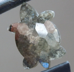 SOLD....Loose Green Diamond: 2.47ct Green Turtle Diamond Really Cool Stone R6063