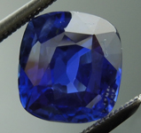 SOLD...Loose Sapphire: 2.78ct Blue Cushion Cut Unheated Sapphire GIA R6131
