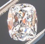 SOLD....Loose Colorless Diamond: .52ct D SI1 Cushion Brilliant Diamond GIA R6313